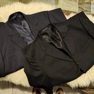 Nordstrom Men's Sport Coats Navy & Black (Bundle of 2)